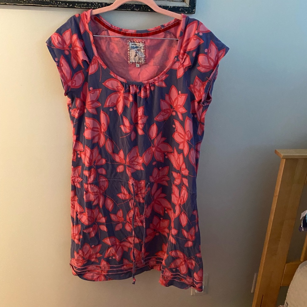 Mantaray Floral Print Casual Dress